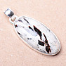 Astrophyllite pendant silver Ag 925 P368