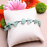 Aventurine bead bracelet with Shamballa clasp