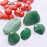 Green drummed aventurine