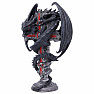 Candlestick Dragon Guardian of the Cross