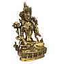 Feng Shui statuette of the goddess White Tara brass