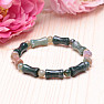 Agate Indian luxury bracelet made of shaped beads