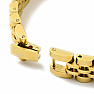 Bracelet Watch band style stainless steel gold color 21 cm