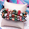 Four-row bracelet made of mother-of-pearl Multicolor