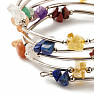 Chakra fashion bracelet five rows