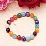 Children's bracelet made of colored agates