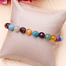 Children's bracelet made of colored agates