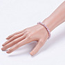 Kunzite bracelet made of AA quality beads