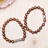 Set of Buddha wooden bead bracelets