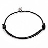 Bracelets for couples Magnet black string