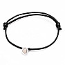 Bracelets for couples Magnet black string