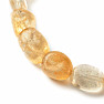 Citrine children's bracelet made of tumbled stones