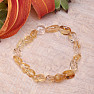 Citrine children's bracelet made of tumbled stones