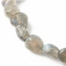 Labradorite children's bracelet made of ovals