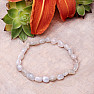 Moonstone white children's bracelet made of tumbled stones