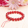 Carnelian Buddha bracelet 10 mm