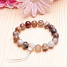 Agate Botswana Buddha bracelet 10 mm