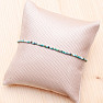 Turquoise bracelet with cut beads 2 mm