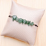 Aventurine green bracelet with drawstring