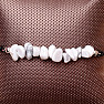 Howlit white bracelet with drawstring