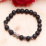 Lava stone bracelet with ornaments