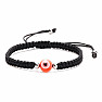 Bracelets for couples Evil eye black string