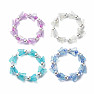 Set of four children's bracelets Butterflies