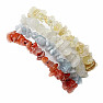 Set of four bracelets - aquamarine, moonstone, citrine and agate