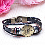 Leather bracelet for Scorpio sign