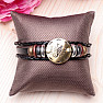 Leather bracelet for Scorpio sign