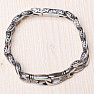 Elegant Viking Cable surgical steel bracelet