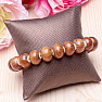 Luxury bracelet made of sandalwood roundels