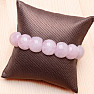 Rose quartz extra plate bracelet