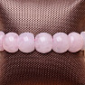 Rose quartz extra plate bracelet