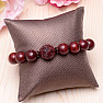 Bracelet made of rosewood beads