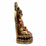 Buddha touching the ground on a lotus flower Thai statuette 18 cm