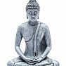 Buddha meditating on a lotus flower Thai statuette 18 cm