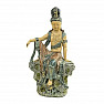 Feng Shui Kuan Jin colored statuette 40 cm