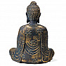 Buddha meditating Japanese figurine antique look