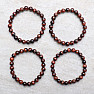 Bull&#39;s eye bracelet with extra beads