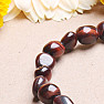 Tiger&#39;s eye red oval bracelet