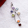 Chakra pendant Lyra silver Ag 925