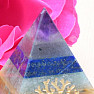 Chakra pyramid of seven semi-precious stones with the Tree of Life