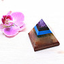 Chakra pyramid of seven semi-precious stones