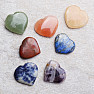 Chakra set of heart stones