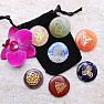 Chakra stone set with Celtic symbols