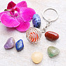 Chakra set of stones with a free keychain