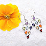 Chakra Earrings Grapes of Abundance Ag 925