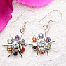 Star chakra earrings Ag 925