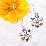 Sun Chakra Earrings Ag 925